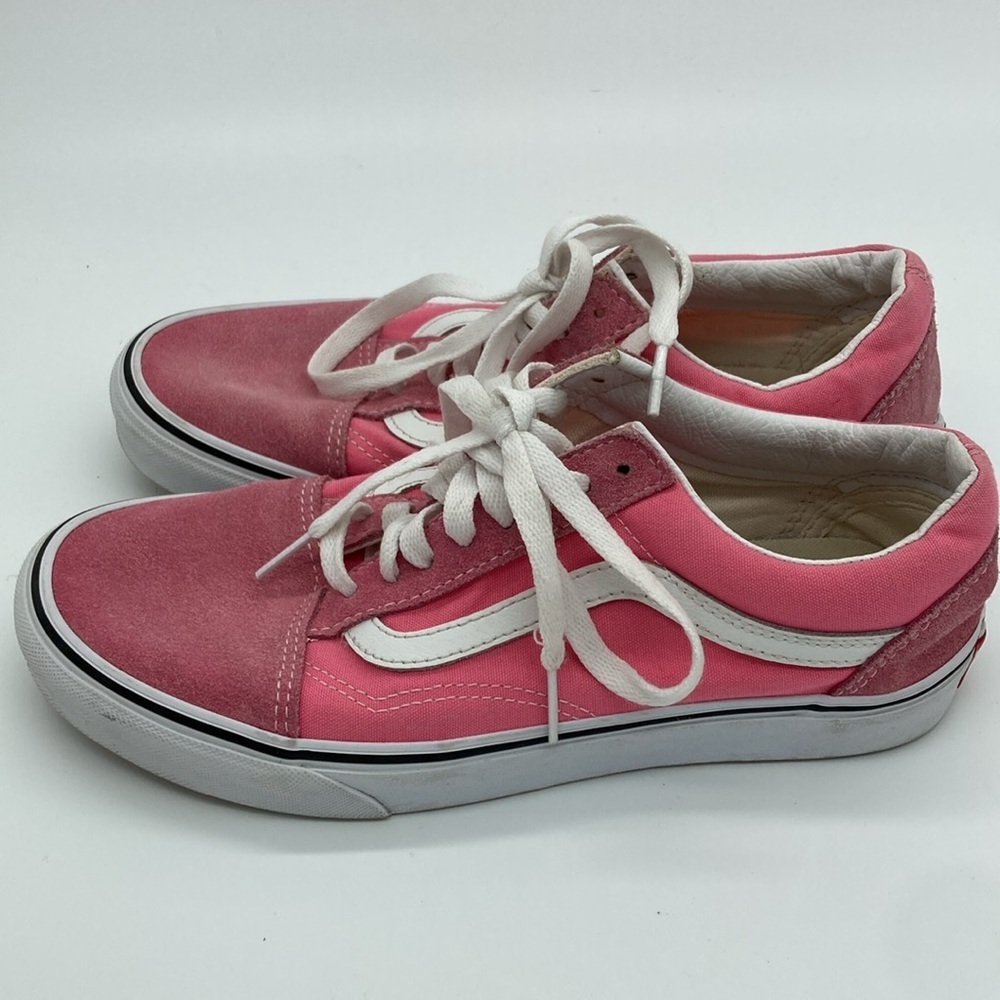 Vans Classic Old Skool Rosette bubble gum pink size 7.5 men’s and 9 women’s - Picture 6 of 10